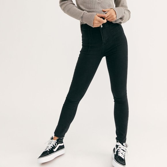 Free People Denim - NWT Free People Jayde Skinny / Black